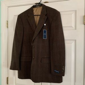 Beautiful brown sport coat/ blazer/suit coat